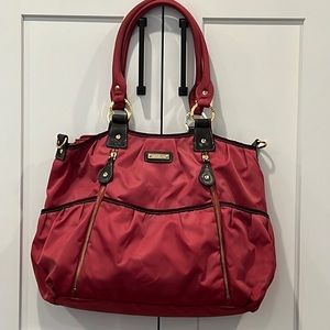 Storksak diaper bag and Serena and Lily changing pad